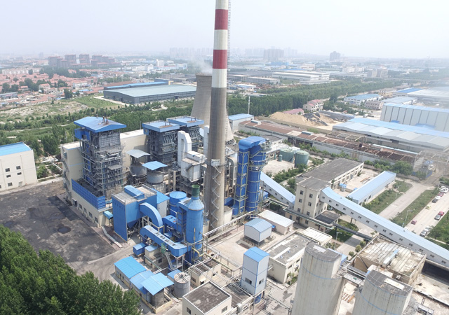 易通廣源熱電2×75t/h+130t/h鍋爐超低排放改造工程